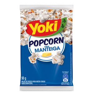 Pipoca Micro Yoki 50g Manteiga