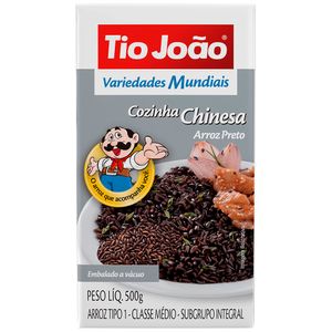 Arroz Preto Tio Joao 500g Coz.Chinesa