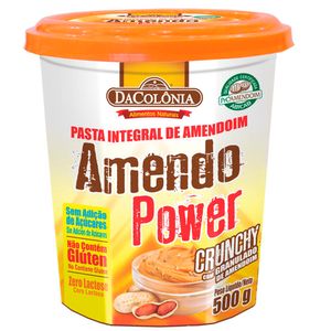Pasta Amendoim Amendo Power 500g Crunchy
