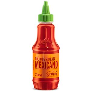 Molho Pimenta Cepera 270ml Mexicano
