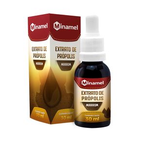 Extrato Propolis Minamel 30ml Marrom