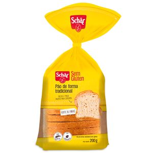 Pao Forma Schar 200g Tradicional S/Glut