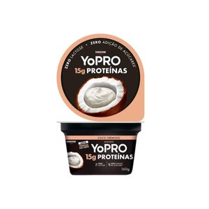 Iogurte Yopro 160g Coco Cremoso 15g Prot