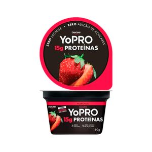 Iogurte Yopro 160g Morango 15g Prot