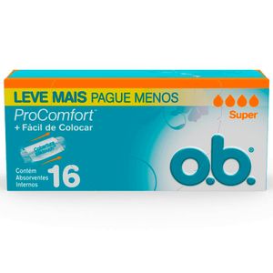 Absorvente Ob C/16 Interno Proc.Sup.L+P-