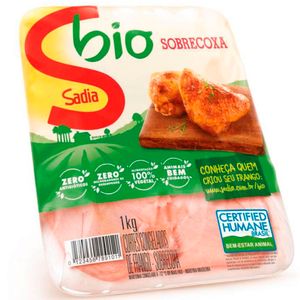 Sobrecoxa Frango Sadia 1kg Bio Bdj