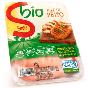 File Peito Frango Sadia Bio 1kg Iqf