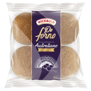 Pao Hamburguer Wickbold 320g Forno Aust