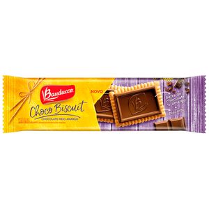 Chocobiscuit Bauducco 80g Meio Amargo