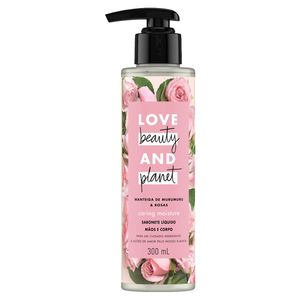Sabonete Liq.Love Beauty 300ml Mant/Ros