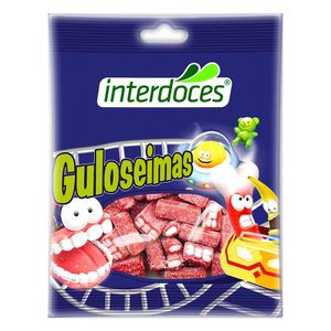 Bala Gelatina Interdoces 90g Tijolinho
