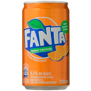 Refrigerante Fanta 220ml Laranja Lt