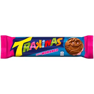 Biscoito Rec.Trakinas 126g Morango
