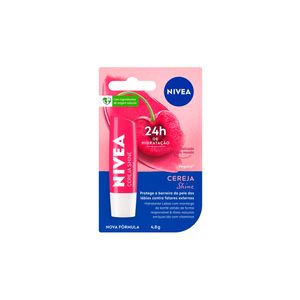 NIVEA Hidratante Labial Cereja Shine 4,8 g