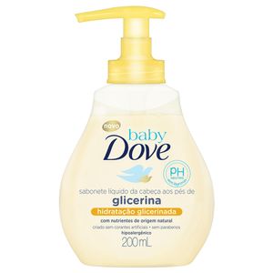Sabonete Liq.Dove Baby 200ml Hidrat.Glic