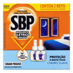 Repelente Elet.Sbp 32,9ml Suave Rf 50%D2
