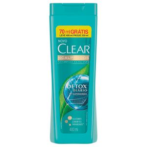 Shampoo Clear 400ml Det.Diario Gts 70ml