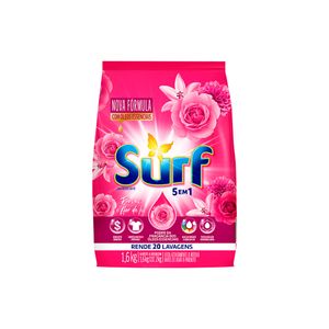 Lava Roupa Po Surf 1,6kg Rosas/Fl.Lis Sc