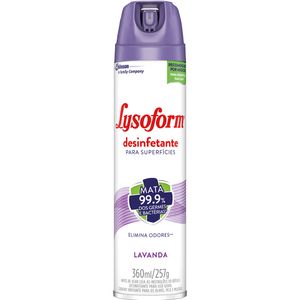 Desinfetante Lysoform 360ml Aero Lavanda