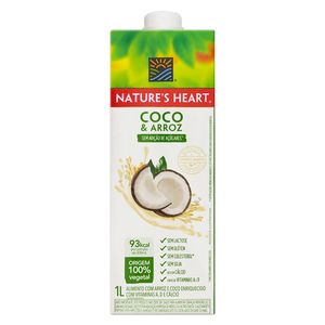 Bebida Arroz Natures Heart 1l C/Coco