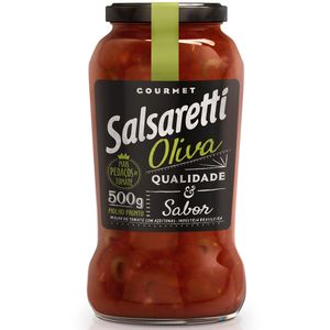 Molho Tomate Salsaretti 500g Oliva