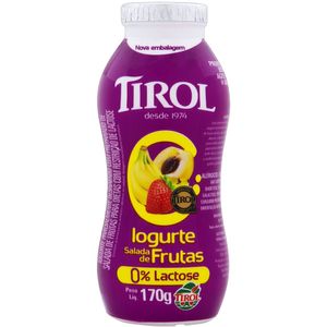 Iogurte Tirol 170g S.Frutas Zr.Lactose