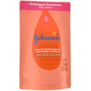 Sabonete Liq.Johnsons Baby 380ml Glic.Rf