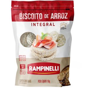 Biscoito Arroz Rampinelli 150g Trad