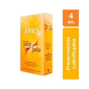 Preservativo Jontex C/4 Pele C/Pele