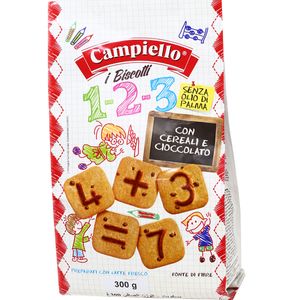 Biscoito Campiello 300g Cereal/Chocolate