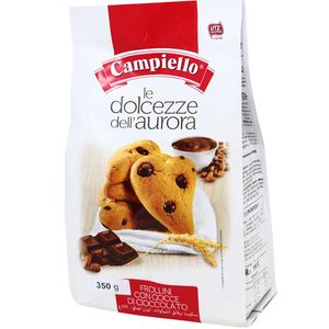 Biscoito Campiello 350g Gocce Gotas Choc