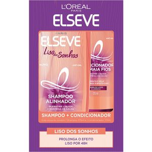Sha.375ml+Cond.170ml Elseve Liso Sonhos