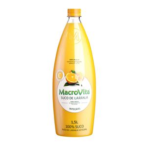 Suco Macrovita 1,5l Laranja Integral