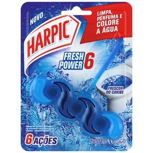 Bloco Sanit.Harpic Fresh Power Fr.Caribe