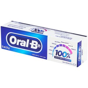 Creme Dental Oral-B 70g Menta 100%