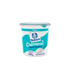 Iogurte Batavo 450g Natural Cremoso
