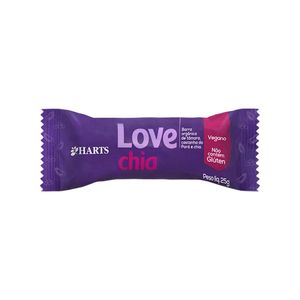 Barra Fruta Harts Natural 25g Love Chia