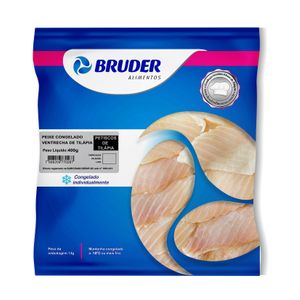 Petisco Tilapia Bruder 400g