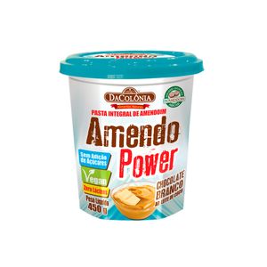Pasta Amendoim Amendo Power 450g Ch.Bco