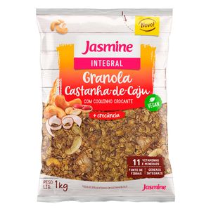 Granola Jasmine 1kg Cast.Caju C/Coco Int