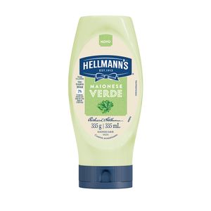 Maionese Hellmanns 335g Verde Squeeze