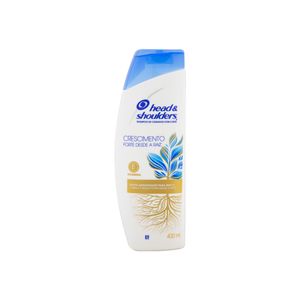Shampoo Head Shoulders 400ml Crescimento