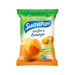 Muffin Suavipan 40g Laranja Org