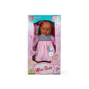 Boneca Meu Bebe Negro Estrela