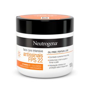 Creme Facial Neutrogena 100g Ant.Fps22