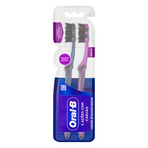 Escova Dental Oral-B Adv.5 Acoes C/2