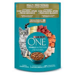 Alimento Gato Purina One 85g Multi Prot