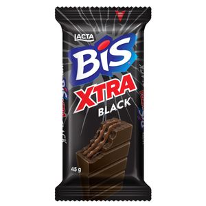 Chocolate Wafer Lacta 45g Bis Xtra Black