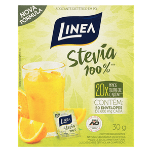 Adocante Po Linea 25g Stevia C/50