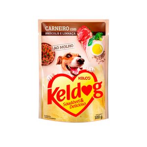 Racao Keldog 100g Carneiro Broc.Linhaca